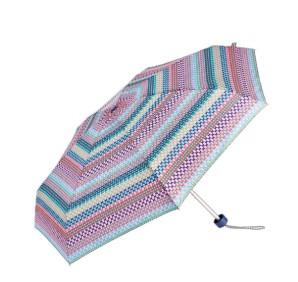 Paraguas plegable mini de Clima cenefas multicolor rosa